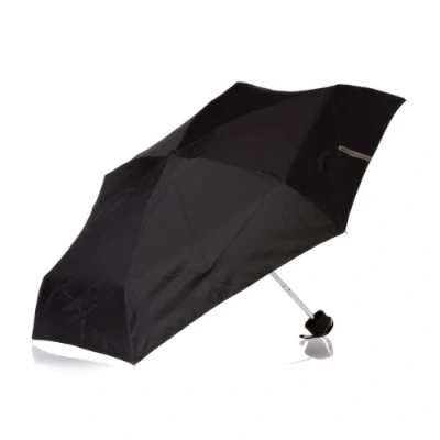 Immagine di Lifeventure ombrello Small Trek, da viaggio con baldacchino antivento manico ergonomico e custodia protettiva, design leggero, telescopico, compatto portatile