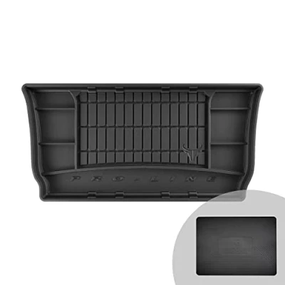 Immagine di FROGUM ProLine 3D Esclusivo Tappetino Vasca Baule Bagagliaio in gomma perfetto per Smart Fortwo III 2014 2020 Comodo organizzatore Bordi più alti