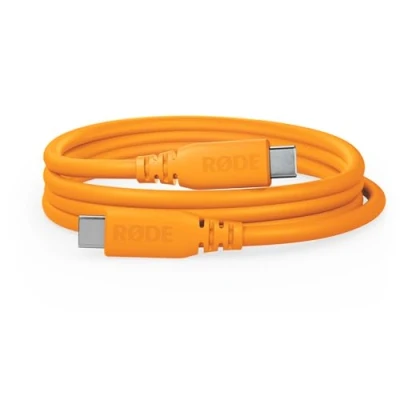 Immagine di RØDE Cavo USB C a SuperSpeed SC27 per trasferimento dati veloce fino 5 Gbps e alimentazione da 60W (2 m, arancione)