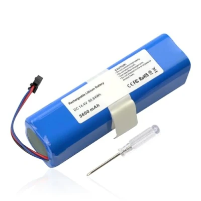 Immagine di ANTIEE 5600mAh Vacuum Cleaner Batteria per Lydsto R1,Proscenic M7 Pro,M8 Pro,M7 Max,LDS Pro,Uoni V980 Max,V980 Plus,Roidmi Eve Plus,Viomi S9，Viomi A1 Pro Robot,LR1,Onson J30 Robovac