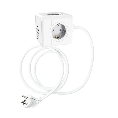 Immagine di Technaxx 5004 Multipresa a cubo Bianco Schuko 1 pz.