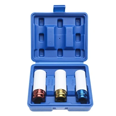 Immagine di FreeTec Set Di 3 Chiavi a Bussola Con Attacco 1/2&quot;, 17 19 21 mm