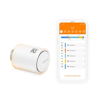 Immagine di Netatmo zusaetzlicher Smarter Termostato per radiatore, 1 pezzi, NAV di De
