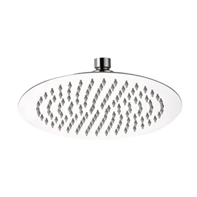 Immagine di MARWELL R01R Soffione doccia a pioggia, diametro 25 cm, in acciaio inox, con 1 getto, tipo G1/2, cromato