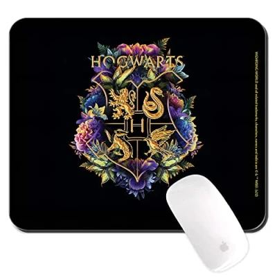 Immagine di Ert Group tappetino per mouse originale e con licenza ufficiale Harry Potter, modello Potter 020, antiscivolo computer, rettangolo 220mm x 180mm
