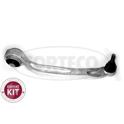 Immagine di CORTECO 49398705 Braccio oscillante, Sospensione ruota Assale anteriore Sx, inferiore trasversale oscillante Alluminio AUDI: A6 C6 Avant
