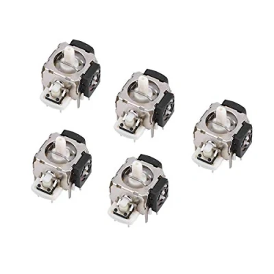 Immagine di stick analogico, joystick 3D analogico da 5 pezzi, 360/sensore Thumbstick Sostituzione modulo asse bilanciere adatto per controller wireless 360