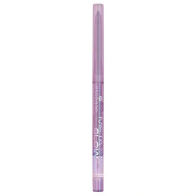 Immagine di Essence META Glow Duo chrome Eye Pencil, n. 02, blu, a lunga durata, altamente pigmentato, resistente alle sbavature, colori intensi, vegani, impermeabile, senza particelle di microplastica,