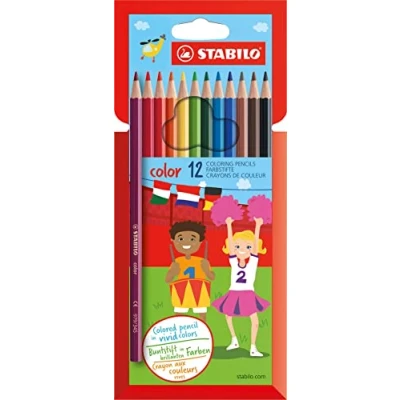 Immagine di Matita colorata STABILO color Astuccio da 12 Colori assortiti