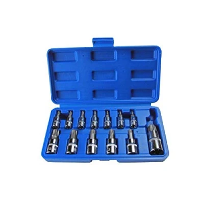 Immagine di US PRO 13 pz Torx Star Set Tamper Bit Socket T8 T70 1497