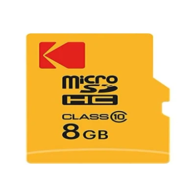 Immagine di Kodak 8 GB microSDHC Scheda di Memoria Micro SD con Adattatore Class 10