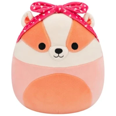 Immagine di Squishmallows SQVA01183 Rostam der Dachs Peluche ufficiale Jazwares, morbidissimo, 19 cm