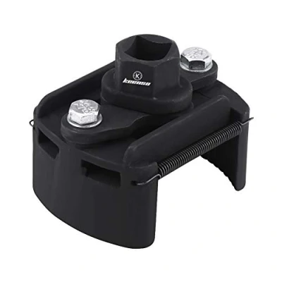 Immagine di Keenso chiave per filtro olio, universale regolabile 60mm 80mm 2 ganasce olio strumento di rimozione