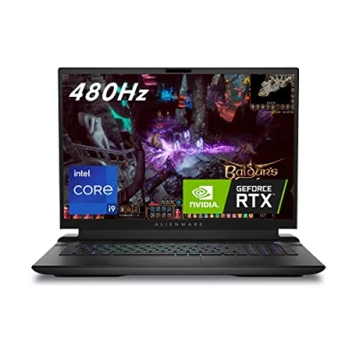 Immagine di Alienware m18 Gaming Laptop Processore Intel Core i9 13900HX 13 Gen 18&#039;&#039; FHD+ 480Hz 3ms Display 16GB DDR5 4800MHz 1TB NVMe SSD NVIDIA GeForce RTX 4070 8GB GDDR6 Windows 11 QWERTZ