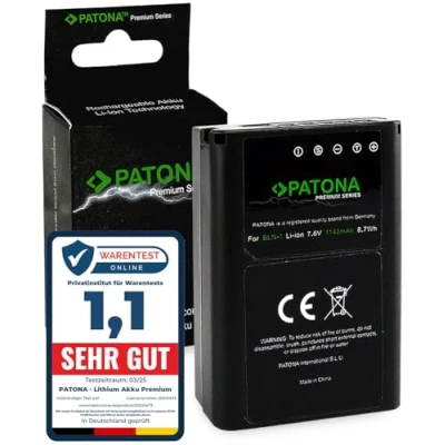 Immagine di PATONA Premium Batteria Ricambio per Olympus BLN 1 BLN1 Batterie Compatibile con OMD E M1, OM D M5, EM5 Mark II, Pen P5, F, Stylus XZ 2