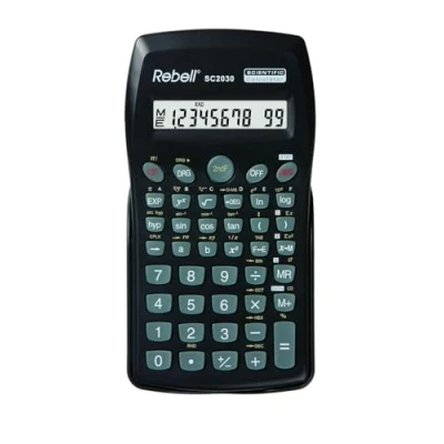 Immagine di Rebell SC2030 calcolatrice scientifica con calcolatrice, (tasca, scientifica, 10 cifre, 1 linee, batteria, colore: Nero