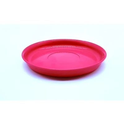 Immagine di Kimmel 21 000 2110 1 Piattino per Bambini, infrangibile, impilabile, Riutilizzabile, Plastica, Fucsia
