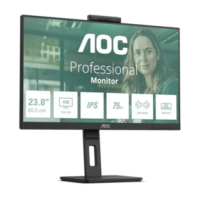 Immagine di MON. 23.8 AOC IPS FHD WEBCAM 2MP AUDIO