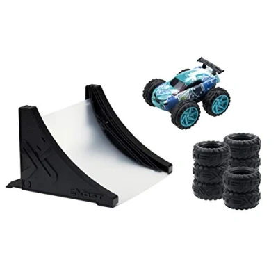 Immagine di Exost Jump 20620 Stunt Pack by Silverlit, Auto Giocattolo per Bambini, 1 e Accessori, Non necessita di Batteria, la Confezione è rampa, Oggetti da Collezione, 8 cm, Colorati, dai 5 Anni in su