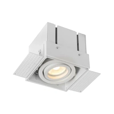 Immagine di Lucide Faretto da incasso Trimless, 1 luce, bianco