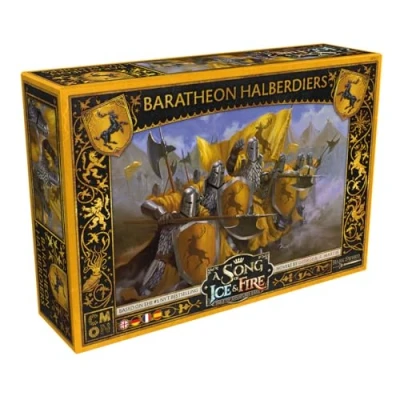 Immagine di CMON, A Song of Ice &amp; Fire Baratheon Halberdiers (Hellebardiere von Haus Baratheon), Espansione, Tabletop, 2 giocatori, dai 14+ anni in su, 45 60 minuti, tedesco, multilingue