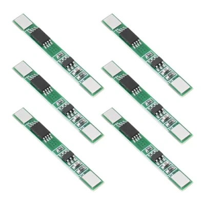 Immagine di VGOL 6Pcs 1S 3.7V 3A Li ion Litio BMS PCM 18650 Scheda Caricabatteria per Modulo Cellulare Sovraccarico Sovracorrente Protezione da Corto Circuito
