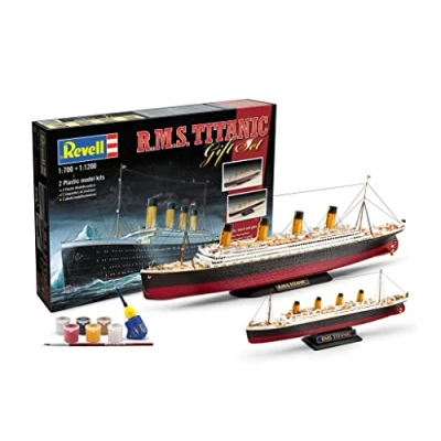 Immagine di Revell 05727 R.M.S. Titanic Kit di Modello in Plastica, Scala 1:700/1:1200