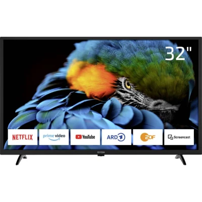 Immagine di DYON Smart 32 XT TV LED 80 cm 31.5 pollici ERP F (A G) DVB T2, C, S, HD ready, TV, WLAN, CI+ Nero