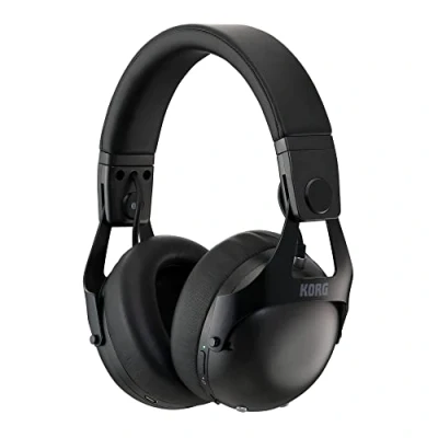 Immagine di KORG NC Q1 Cuffie per DJ, fonici, producer e musicisti con riduzione del rumore intelligente,Colore Nero