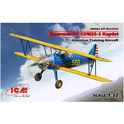 Immagine di ICM 1:32 Stearman PT 17/N2S 3 Kaydet, ICM32050