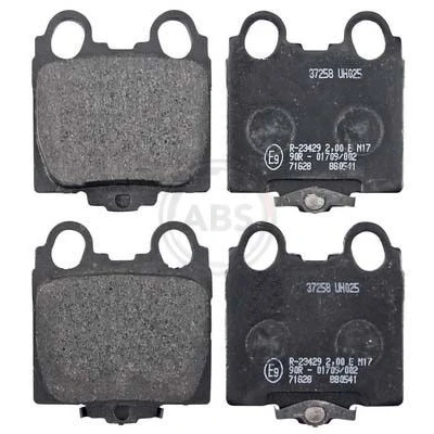 Immagine di A.B.S. 37258 Kit pastiglie freno con segnalatore acustico usura LEXUS: IS I Sedan, GS II, SC II Cabrio