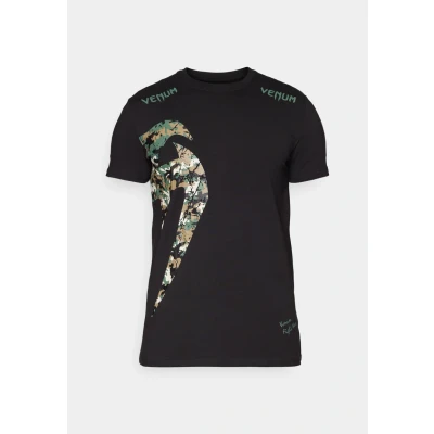 Immagine di Venum Original Giant Tshirt con stampa, Uomo, Taglia: Large, Black/forest