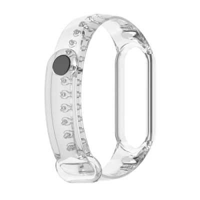 Immagine di INF Cinturino in TPU trasparente compatibile con Xiaomi Mi Band 5/6 per uomo donna