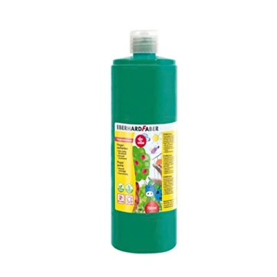 Immagine di Eberhard Faber 578958 Pittura a dita EFA Colour, verde cobalto, 750 ml, lavabile e ad asciugatura rapida