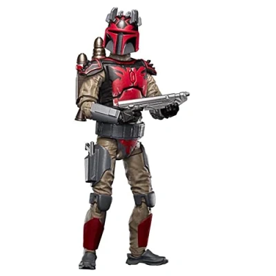 Immagine di Star Wars Hasbro The Vintage Collection, Mandaloriano Capitano del Super Commando, Action Figure in Scala da 9,5 cm, Serie L&#039;attacco dei cloni, per Bambini dai 4 Anni su, Multi