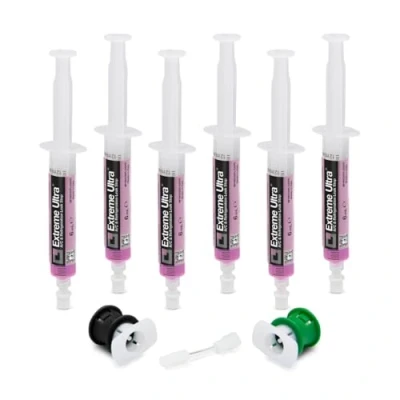 Immagine di ERRECOM Extreme Ultra 6 x ml, Turafalle per Impianti di Climatizzazione Autoveicoli, Include adattatori R134a e R1234yf
