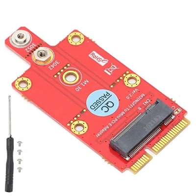Immagine di fasient1 Adattatore Mini PCIe M.2, M.2 Key B a PCI E Adapter Card Convertitore di schede Rete Wireless per Laptop/Desktop/PC