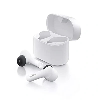 Immagine di Denon AH C630W Auricolari Wireless con Bluetooth, Fino a 18 ore di batteria, Colore bianco