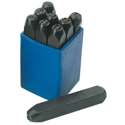 Immagine di Draper 37336 Set punzoni numeri 0 9 1/8&quot;