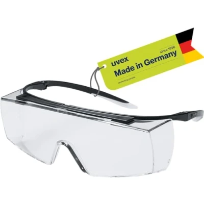 Immagine di uvex super f OTG 9169585 Occhiali di Protezione incl. raggi UV Nero, Bianco