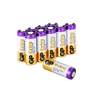 Immagine di GP Extra Batterie alcaline 23 A 12 V (A23, 23AE, MN21, V23GA) 10 pezzi High Voltage Volt