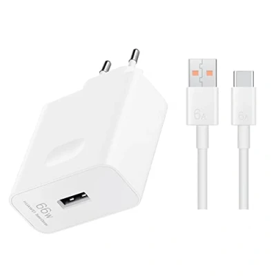 Immagine di Caricatore Supercharge da 66 W per Honor Magic6 6Pro 6Lite 5 4 3 100 90 80 70 60 50 Huawei P60 P50 P40