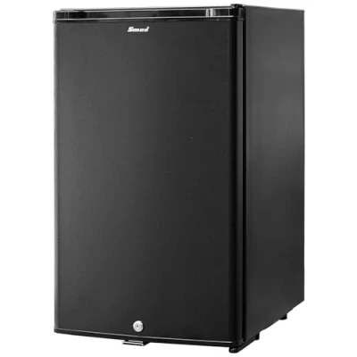 Immagine di Smad Frigo 12V Camper, Mini Frigorifero Portatile 220V, Silenzioso, Piccolo per Auto Camper Camera Ufficio Hotel, 50 Litri, Nero