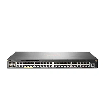 Immagine di Aruba, a Hewlett Packard Enterprise company Aruba 2930F 48G Poe+ 4SFP Gestito L3 Gigabit Ethernet (10/100/1000) Grigio 1U Supporto Power Over (Poe)