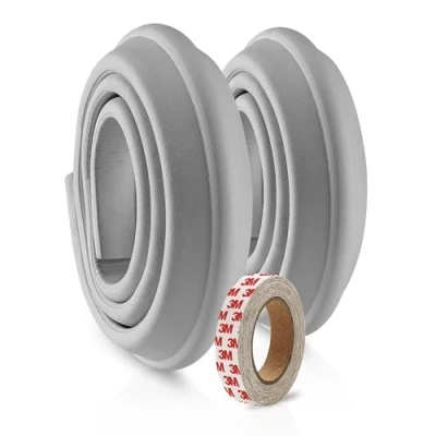 Immagine di Reer Paraspigoli Soft, 2 x 1 m, resistente ai morsi, privo di sostanze nocive, grigio