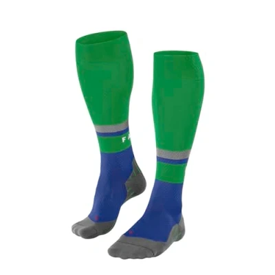Immagine di FALKE RU Compression Energy M Kh filo funzionale con compressione 1 paio, Calzini da corsa Uomo, Blu Yve 6714 Stripe, 39 42