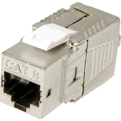 Immagine di Roline Modulo RJ45 da incasso Keystone CAT 8.1