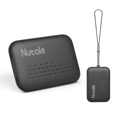 Immagine di Nutale Mini Trova Chiavi Marrone 1PCS Key Finder Con App Bluetooth, iOS e Android Community Funzione di ricerca Item Tracker