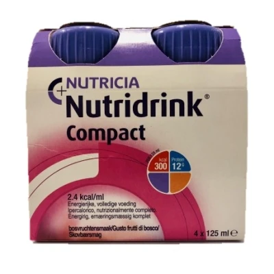 Immagine di Nutridrink Compact Frutti Di Bosco Nutricia 4x125ml