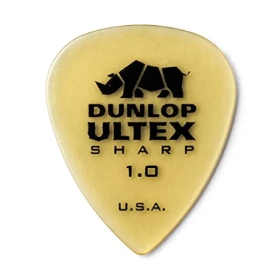 Immagine di Plettro Jim Dunlop 433P73 Dun Ultex Sharp, 6 Pz 1.0Mm